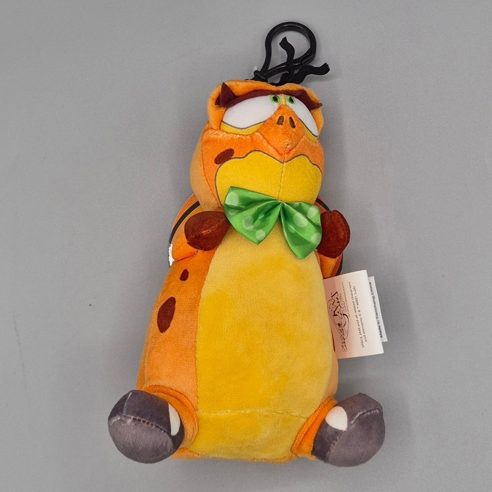Space Jam 30th Anniversary Orange Monster Plush Keychain Bag Clip NWT Target